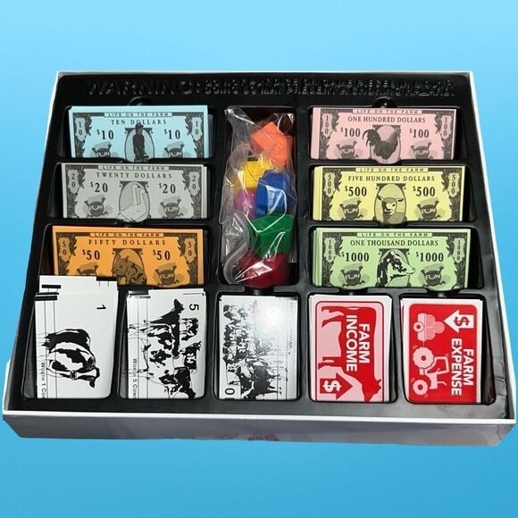 We R Fun Life on the Farm Board Game Ages 8-108 - Picture 2 of 3